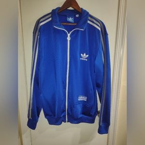 Adidas ultrastar track jacket size Large